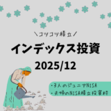 【2025年12月】ジュニアNISA・新NISAの運用実績報告【インデックス投資】